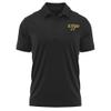 Campus Lab East Tennessee State University Adult Men's Polo Left Chest Logo, Black, Medium view 1