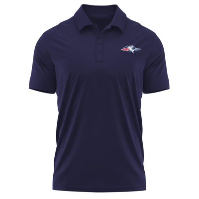 Campus Lab Metropolitan State University of Denver Adult Men's Polo Left Chest Logo, Navy, Small