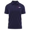 Campus Lab Metropolitan State University of Denver Adult Men's Polo Left Chest Logo, Navy, Small view 1