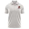 Campus Lab Brown University Adult Men's Polo Left Chest Logo, Athletic Heather, Large view 1