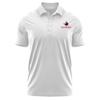 Campus Lab Northwestern Oklahoma State University Adult Men's Polo Left Chest Logo, White, XX-Large view 1