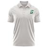Campus Lab Stetson University Adult Men's Polo Left Chest Logo, Athletic Heather, Large view 1