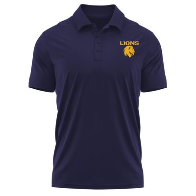 Campus Lab Texas A and M University - Commerce Adult Men's Polo Left Chest Logo, Navy, X-Large