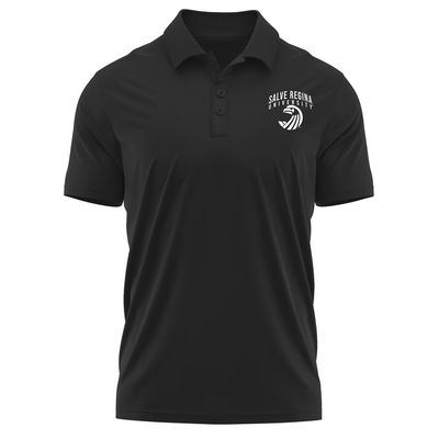 Campus Lab Salve Regina University Adult Men's Polo Left Chest Logo, Black, XX-Large