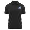 Campus Lab University of Alabama in Huntsville Adult Men's Polo Left Chest Logo, Black, Small view 1