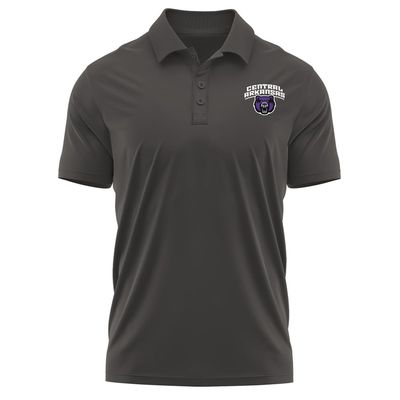 Campus Lab University of Central Arkansas Adult Men's Polo Left Chest Logo, Charcoal, XX-Large