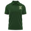 Campus Lab University of Alaska Anchorage Adult Men's Polo Left Chest Logo, Hunter Green, XX-Large view 1