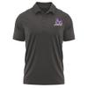 Campus Lab James Madison University Adult Men's Polo Left Chest Logo, Charcoal, Large view 1