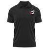 Campus Lab Minnesota State University Moorhead Adult Men's Polo Left Chest Logo, Black, Large view 1