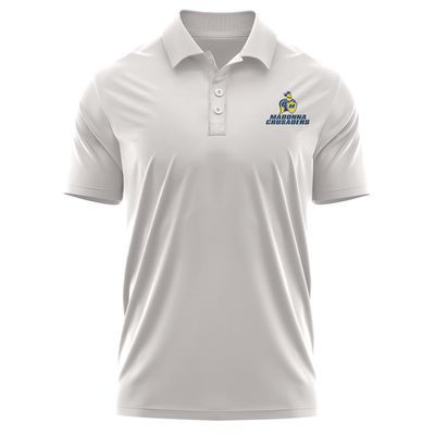 Campus Lab Madonna University Adult Men's Polo Left Chest Logo, Athletic Heather, XX-Large