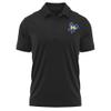 Campus Lab Mcneese State University Adult Men's Polo Left Chest Logo, Black, X-Large view 1