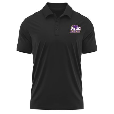 Campus Lab Mckendree University Adult Men's Polo Left Chest Logo, Black, XX-Large