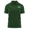 Campus Lab Northwest Missouri State University Adult Men's Polo Left Chest Logo, Hunter Green, X-Large view 1