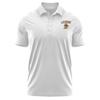 Campus Lab Lehigh University Adult Men's Polo Left Chest Logo, White, Large view 1
