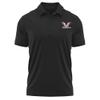 Campus Lab Westminster College Adult Men's Polo Left Chest Logo, Black, XX-Large view 1