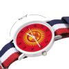 Vafogehu Kyrgyzstan Flag Wrist Watches,Men and Women Fashion Minimalist Watch view 2