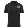 Campus Lab Gardner-Webb University Adult Men's Polo Left Chest Logo, Black, Small view 1