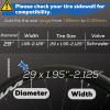 4 Pack 29 Inch Mountain Bike Tube 29 x 1.95 2.0 2.1 2.125 Schrader Valve 32mm, Butyl Rubber Bike Inner Tube view 3