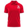 Campus Lab University of Dayton Adult Men's Polo Left Chest Collegiate Logo, Red, XX-Large view 1