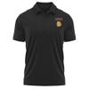 Campus Lab University of Minnesota Duluth Adult Men's Polo Left Chest Logo, Black, Large view 1