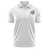 Campus Lab Reinhardt University Adult Men's Polo Left Chest Logo, White, XX-Large view 1