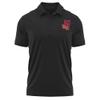 Campus Lab Ursinus College Adult Men's Polo Left Chest Logo, Black, Medium view 1