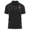 Campus Lab San Diego State University Adult Men's Polo Left Chest Logo, Black, XX-Large view 1