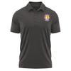 Campus Lab Lipscomb University Adult Men's Polo Left Chest Logo, Charcoal, XX-Large view 1