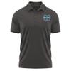 Campus Lab Mercyhurst University Adult Men's Polo Left Chest Logo, Charcoal, Small view 1