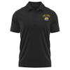 Campus Lab Fort Lewis College Adult Men's Polo Left Chest Logo, Black, Small view 1