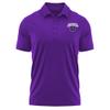 Campus Lab University of Central Arkansas Adult Men's Polo Left Chest Logo, Purple, Large view 1
