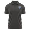 Campus Lab Broward College Adult Men's Polo Left Chest Logo, Charcoal, X-Large view 1