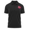 Campus Lab California State University East Bay Adult Men's Polo Left Chest Logo, Black, Medium view 1