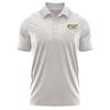 Campus Lab Virginia Commonwealth University Adult Men's Polo Left Chest Logo, Athletic Heather, X-Large view 1