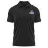 Campus Lab University of Mary Adult Men's Polo Left Chest Logo, Black, XX-Large view 1