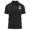 Campus Lab Aquinas College Adult Men's Polo Left Chest Logo, Black, Medium view 1