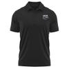 Campus Lab Middle Georgia State University Adult Men's Polo Left Chest Logo, Black, XX-Large view 1