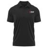 Campus Lab Rogers State University Adult Men's Polo Left Chest Logo, Black, XX-Large view 1