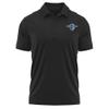 Campus Lab Franklin and Marshall College Adult Men's Polo Left Chest Logo, Black, X-Large view 1