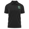 Campus Lab Eastern New Mexico University Adult Men's Polo Left Chest Logo, Black, Small view 1