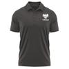 Campus Lab University of Chicago Adult Men's Polo Left Chest Logo, Charcoal, Medium view 1
