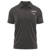 Campus Lab Adelphi University Adult Men's Polo Left Chest Logo, Charcoal, Medium view 1