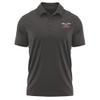 Campus Lab Transylvania University Adult Men's Polo Left Chest Logo, Charcoal, X-Large view 1