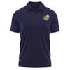 Campus Lab Reinhardt University Adult Men's Polo Left Chest Logo, Navy, Large view 1