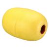 PATIKIL 7.87" x 5.91" Rope Float Buoy, 1900g Deep Water Floats Rope Float Buoy Great for Trail Markers Dock Floats Kayak Boats Swimming Pool, Yellow view 1