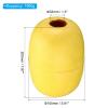 PATIKIL 7.87" x 5.91" Rope Float Buoy, 1900g Deep Water Floats Rope Float Buoy Great for Trail Markers Dock Floats Kayak Boats Swimming Pool, Yellow view 2