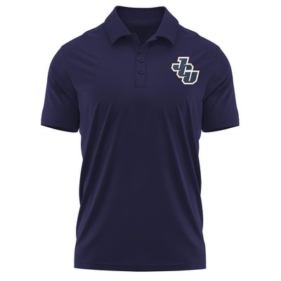 Campus Lab John Carroll University Adult Men's Polo Left Chest Logo, Navy, XX-Large