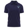 Campus Lab Lincoln University_Mo Adult Men's Polo Left Chest Logo, Navy, X-Large view 1