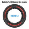 9.5 * 2.5-6.1 Solid Tire for NIU KQi3 Electric Scooter 9.5x2.5-6.1 Cross-country Tyre Replace Parts (red) view 2