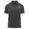 Campus Lab Webster University Adult Men's Polo Left Chest Logo, Charcoal, Large view 1